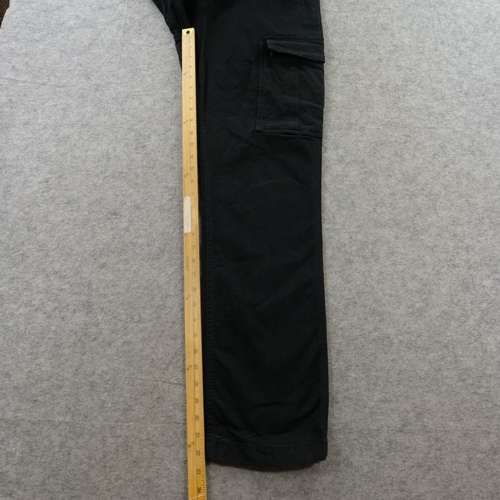 Carhartt Cargo Pants Mens 31  Black Rugged Flex Workwear Canvas Utility - Picture 10 of 11